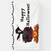 Hopping Hazel-Halloween 3'X5' Feest Spandoek (Verticaal)