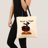 Hopping Hazel Halloween Boodschappentas Tote Bag (Voorkant (product))