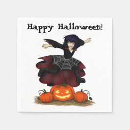 Hopping Hazel Halloweenfeest Servetten