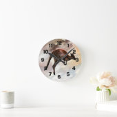 Hopping Kangaroo Clock Ronde Klok (Huis)