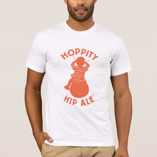 Hoppity Hip Ale - Unisex Shirt (Voorkant)