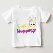 HOPPITY HOPPITY WHITTER EASTER BUNNY PAARSE & GEEL (Voorkant)