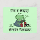 Hoppy 1st-graad leraar overhemden en cadeautjes briefkaart (Voorkant)