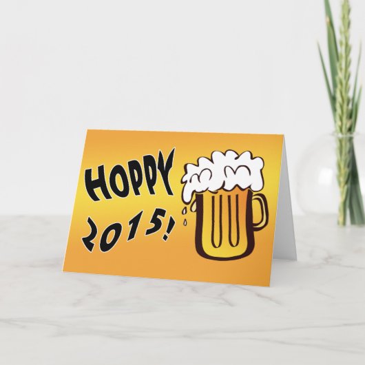 Hoppy 2015 feestdagen kaart (Voorkant)
