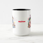 "Hoppy" 4 juli Onafhankelijkheidsdag Kikkerontwerp Mok (Midden)