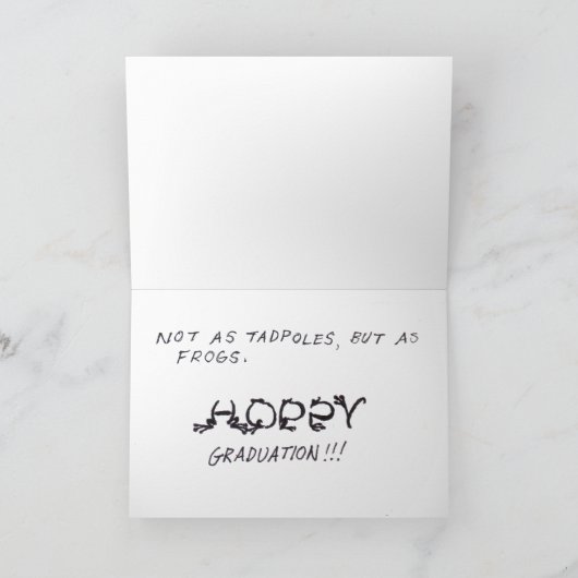 Hoppy Afstuderen Kaart (Binnen)