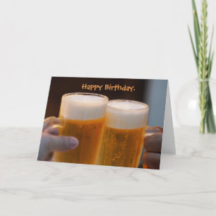 Hoppy Beerthday Beer Verjaardag Kaart