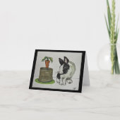 HOPPY BIRTHDAY birthday card Bedankkaart (Voorkant)