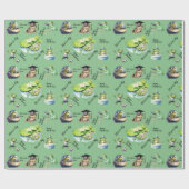 Hoppy Birthday Cadeaupapier (Vlak)