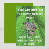 HOPPY BIRTHDAY KAART (Voorkant / Achterkant)