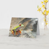 Hoppy Birthday Kaart (Gele Bloem)