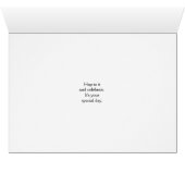 Hoppy Birthday voor mam, Frog Birthday Party (Binenzijde Horizontaal (Onderkant))