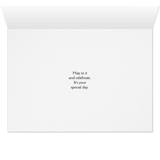 Hoppy Birthday voor mam, Frog Birthday Party (Binenzijde Horizontaal (Onderkant))