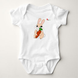 Hoppy Bunny Baby Bodysuit