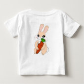Hoppy Bunny Baby T-shirt (Achterkant)