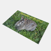 Hoppy bunny deurmat (Schuin)