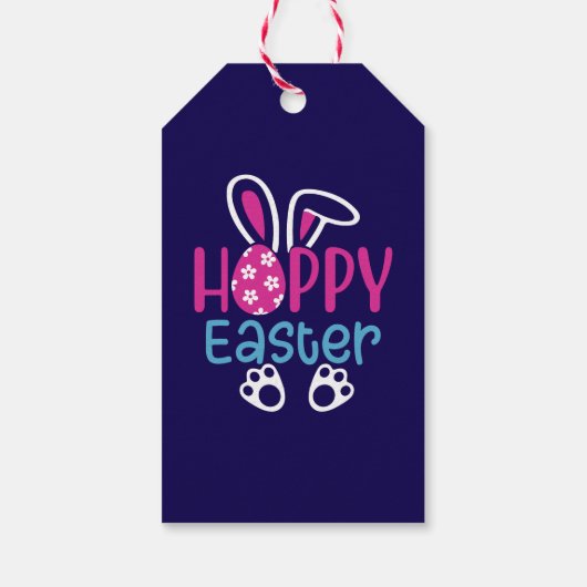 Hoppy Easter-64054 Cadeaulabel (Achterkant)