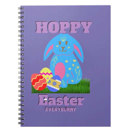 Hoppy Easter Anybunny Notitieboek (Voorkant)