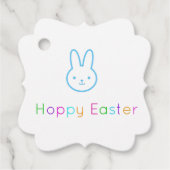 Hoppy Easter Bedankjes Labels (Voorkant)