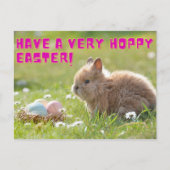 Hoppy Easter Briefkaart (Voorkant)