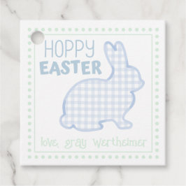 Hoppy Easter Bunny Boys Gift Labels
