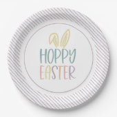 Hoppy Easter Bunny Ears Paper Bord (Voorkant)