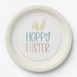 Hoppy Easter Bunny Ears Paper Bord