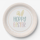 Hoppy Easter Bunny Ears Paper Bord (Voorkant)