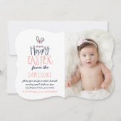 HOPPY EASTER BUNNY KAART (Voorkant)