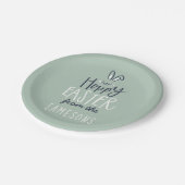 HOPPY EASTER BUNNY PAPIEREN BORDJE (Gekanteld)