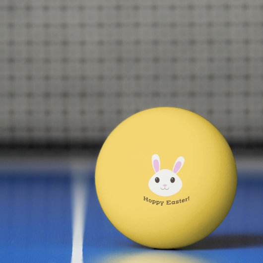 Hoppy Easter Bunny Pingpongbal (Net)
