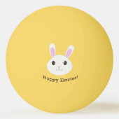 Hoppy Easter Bunny Pingpongbal (Achterkant)