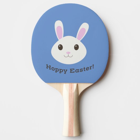 Hoppy Easter Bunny Tafeltennisbatje (Voorkant)