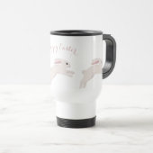 Hoppy Easter Bunny Travel Mug Reisbeker (Voorkant rechts)