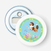 Hoppy Easter Button Flesopener (Voorkant)