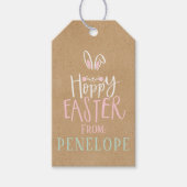 HOPPY EASTER CADEAULABEL (Voorkant)