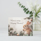  🐇Hoppy Easter Delight Feestdagenkaart (Staand voorkant)