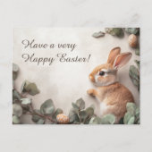  🐇Hoppy Easter Delight Feestdagenkaart (Voorkant)