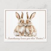  🐇Hoppy Easter Delight Feestdagenkaart (Voorkant)