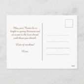  🐇Hoppy Easter Delight Feestdagenkaart (Achterkant)