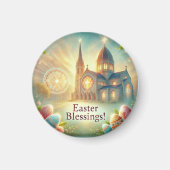 Hoppy Easter: een dag van liefde en lachen Magneet (Voorkant)