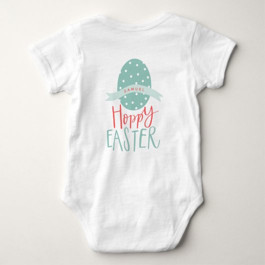 HOPPY EASTER EGG CADEAU ROMPER (Achterkant)