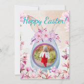 Hoppy Easter egg with photo Kaart (Voorkant)