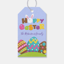 Hoppy Easter Eggs Rabbit Funny Custom Name Gift T