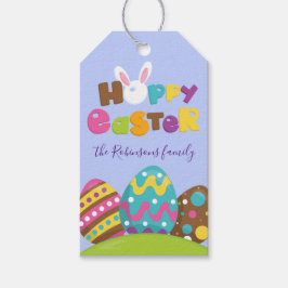 Hoppy Easter Eggs Rabbit Funny Custom Name Gift T Cadeaulabel