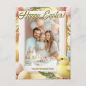  🐇Hoppy Easter Extravaganza Feestdagenkaart (Voorkant)