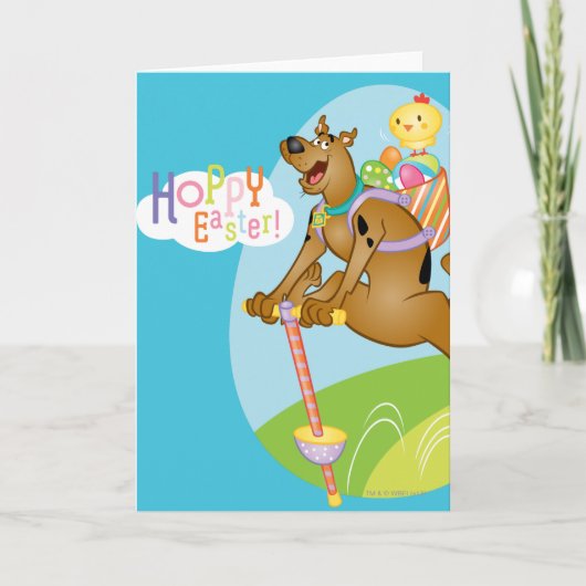 Hoppy Easter Feestdagen Kaart (Voorkant)