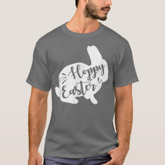 Hoppy Easter Funny Easter Bunny Rabbit T-shirt