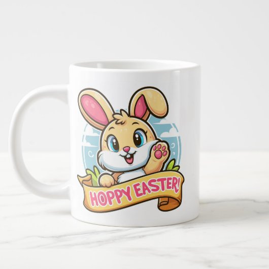 Hoppy Easter Grote Koffiekop (Links)