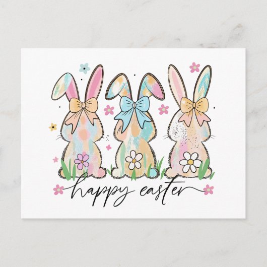Hoppy Easter Joy! Feestdagenkaart (Voorkant)